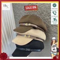 Mũ kepi đai da, chất vải mềm, full màu, hàng quảng châu
