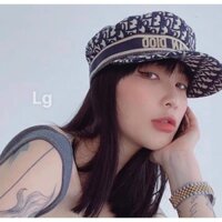 Mũ kepi dior đai thêu