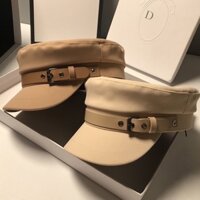 Mũ Kepi Thuỷ Thủ Beret Backer Khoá Vuông Boy Thu Đông Cho Nữ,Phom Chuẩn Cứng Cáp, Phong Cách Hàn Quốc - Hàng Quảng Châu