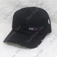 Mũ kết không nút đỉnh đầu, đóng sò đẹp cá tính phù hợp cho nam - Đen