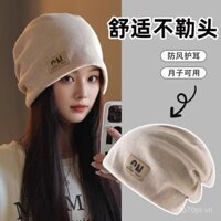 Mũ len cho phụ nữ, mũ ấm mới cho mùa thu và đông, mũ bà bầu, mũ mùa đông sau sinh cho phụ nữ mang thai, mũ lạnh, mũ len đan thoải mái