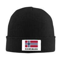 Mũ len dệt kim ấm áp Napapijri mới Mũ len trượt tuyết Hip-Hop Mũ co giãn Topi Dạo phố Unisex Mũ dệt kim viền uốn cong Mũ thời trang Hàng có sẵn