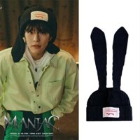 Mũ Len Dệt Kim Tai Thỏ Dài Phong Cách Kpop Stray Kids Kim Seung-min Thích Hợp Làm Quà Tặng