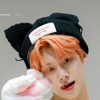 Mũ Len Dệt Kim Tai Thỏ kpop txt choi ranjun