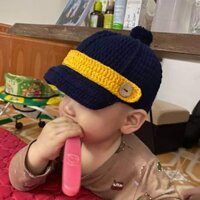 Mũ len lưỡi trai handmde