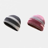 Mũ len ngắn giữ ấm đẹp phong cách cá tính cho cả nam và nữ - Đen