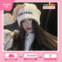 Mũ len nữ trùm đầu BubbleBaby hiphop nam nữ phong cách thời trang mùa đông – M16