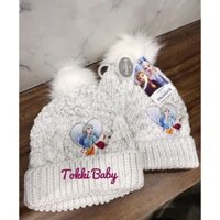 Mũ len quả bông Elsa dư xịn