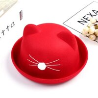Mũ Len Tai Mèo Màu Sắc Xinh Xắn Cho Bé