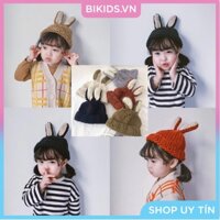 Mũ len tai thỏ cực cute cho bé