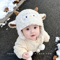 Mũ lông cho bé chim cánh cụt 1634