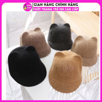 Mũ lông cho bé tai mèo phong cách xinh đẹp cho bé 3 - 5T