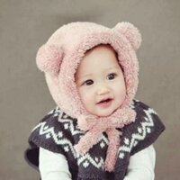 Mũ lông cừu 2 màu