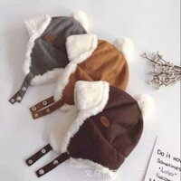 Mũ lót lông cho bé