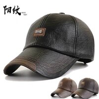 Mũ lưỡi trai bằng da