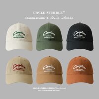 Mũ lưỡi trai bóng chày vành rộng chống nắng phong cách Nhật Bản cổ điển cho nam nữ