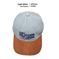 Mũ Lưỡi Trai CAP 19TH 💝 Nón Kết Thêu Logo TMH Vải Jeans Cao Cấp - BBC001
