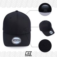 Mũ lưỡi trai CAPER thêu logo vải cotton dày dặn, Mũ bóng chày nhiều màu phong cách thể thao unisex
