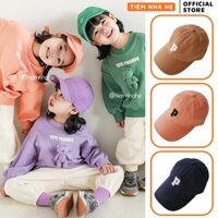 Mũ Lưỡi Trai Cho Bé Chữ P Tiệm Nhà He Nón Kết Trẻ Em Trai Gái Đội Đều Đẹp Đa Dạng Màu