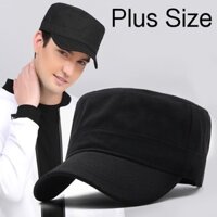 Mũ Lưỡi Trai Chống Nắng plus size 58cm 60cm Phong Cách Quân Đội
