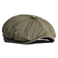 Mũ lưỡi trai Cotton đã giặt Mũ lưỡi trai Peaky Mũ lưỡi trai cổ điển Mũ nồi nguyên khối