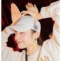 Mũ Lưỡi Trai Cotton Thêu Hình Thỏ Phong Cách Hiphop Thời Trang Mùa Hè Mới