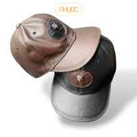Mũ Lưỡi Trai Da Bò Thật V2 Cao Cấp - Nón Da Bò Nam Kiểu Dáng Thời Trang, Trẻ Trung, Cá Tính