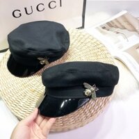 Mũ lưỡi trai dạ gắn chuồn