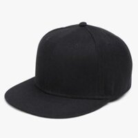 Mũ lưỡi trai Hiphop Unisex - Đen