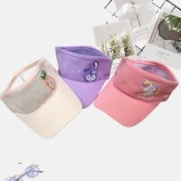 Mũ lưỡi trai hở đầu, nón kết lưỡi trai nhiều hình đáng yêu cho bé trai bé gái