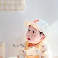 Mũ lưỡi trai họa tiết chữ C cho bé đáng yêu MH21 Mimo Baby