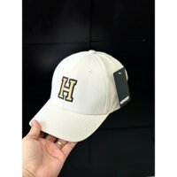 Mũ Lưỡi Trai Kaki Kem Cao Cấp Thêu Logo 24 chữ cái bằng chỉ Vàng Ánh Kim Nón kết thể thao korea