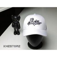 Mũ Lưỡi Trai KHESTORE LT04 Dành Cho Nam Và Nữ Vải Cotton Thêu Chữ Nổi 3D