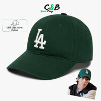 Mũ lưỡi trai LA nam nữ hàng xuất khẩu C&B MLB chất liệu Cotton cao cấp,Nón kết Unisex thời trang Hàn CAP01