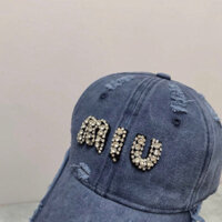 Mũ lưỡi trai miu đá rách lưỡi  có sẵn