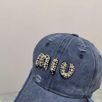 Mũ lưỡi trai miu đá rách lưỡi  có sẵn