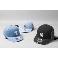 Mũ lưỡi trai MLB Unisex chất liệu vải Jean ,VNXK logo thêu Hàn Quốc 2022