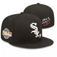 Mũ lưỡi trai Mũ bóng chày Snapback lưỡi trai bít đuôi MLB dành cho nam nữ thêu chữ phong cách hiphop