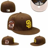 Mũ lưỡi trai  Mũ bóng chày Snapback lưới trai bít đuôi MLB 2025 dành cho nam nữ thêu chữ M1202-SD03