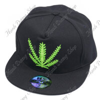 Mũ lưỡi trai nam đẹp mũ hiphop thời trang chất liệu vải cotton thoáng mát mẫu mã cá tính - Đen