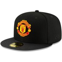 Mũ lưỡi trai nam kỷ nguyên mới màu đen Manchester United Sport Hip Hop
