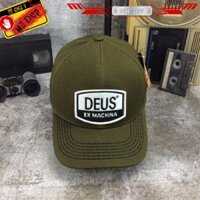 mũ lưỡi trai nam nữ deus nón lưỡi trai nam nữ đẹp màu rêu cá tính.Mã:NK307