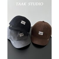 Mũ lưỡi trai ngắn vành cổ điển Mỹ Ami Kaji mũ bóng chày trẻ em đường phố mùa hè ngắn vành mũ dụng cụ hợp thời trang người đàn ông