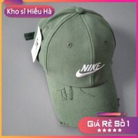 Mũ lưỡi trai NIKE cao cấp, chất liệu Cotton 100% dày dặn, logo thêu nổi tinh tế, phong cách Unisex nam nữ cá tính