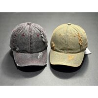 Mũ lưỡi trai, nón kết chất bò rách kiểu kiểu dáng bụi chất phong cách