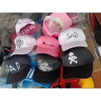 Mũ lưỡi trai - nón kết nam nữ thời trang unisex chất kaki phớt trơn rẻ đẹp - MẪU KẾT THÊU BẤT KỲ,Vòng đầu 56cm-58cm