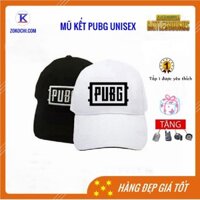MŨ LƯỠI TRAI | NÓN KÊT NAM NỮ VẢI KA KI THÊU LOGO PUBG SIÊU HOT - LADYSHOP HN
