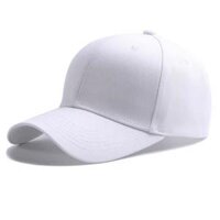 Mũ Lưỡi Trai Nón Kết Trơn Thời Trang NKT01 Nam Nữ Cao Cấp - Trắng