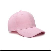 Mũ Lưỡi Trai Nón Kết Trơn Thời Trang NKT01 Nam Nữ Cao Cấp - Hồng