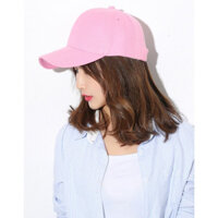 Mũ Lưỡi Trai, Nón Lưỡi Trai Đội Đầu Cho Nam Nữ Phong Cách Đơn Giản MD01 - Hồng